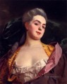 Portrait Of lady Gustave Jean Jacquet